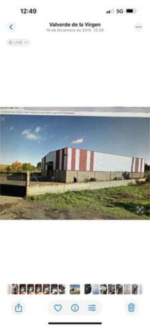 Exterior view of Industrial buildings to rent in Valverde de la Virgen