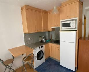 Kitchen of Flat to rent in Santiago de Compostela   with Heating, Parquet flooring and Furnished