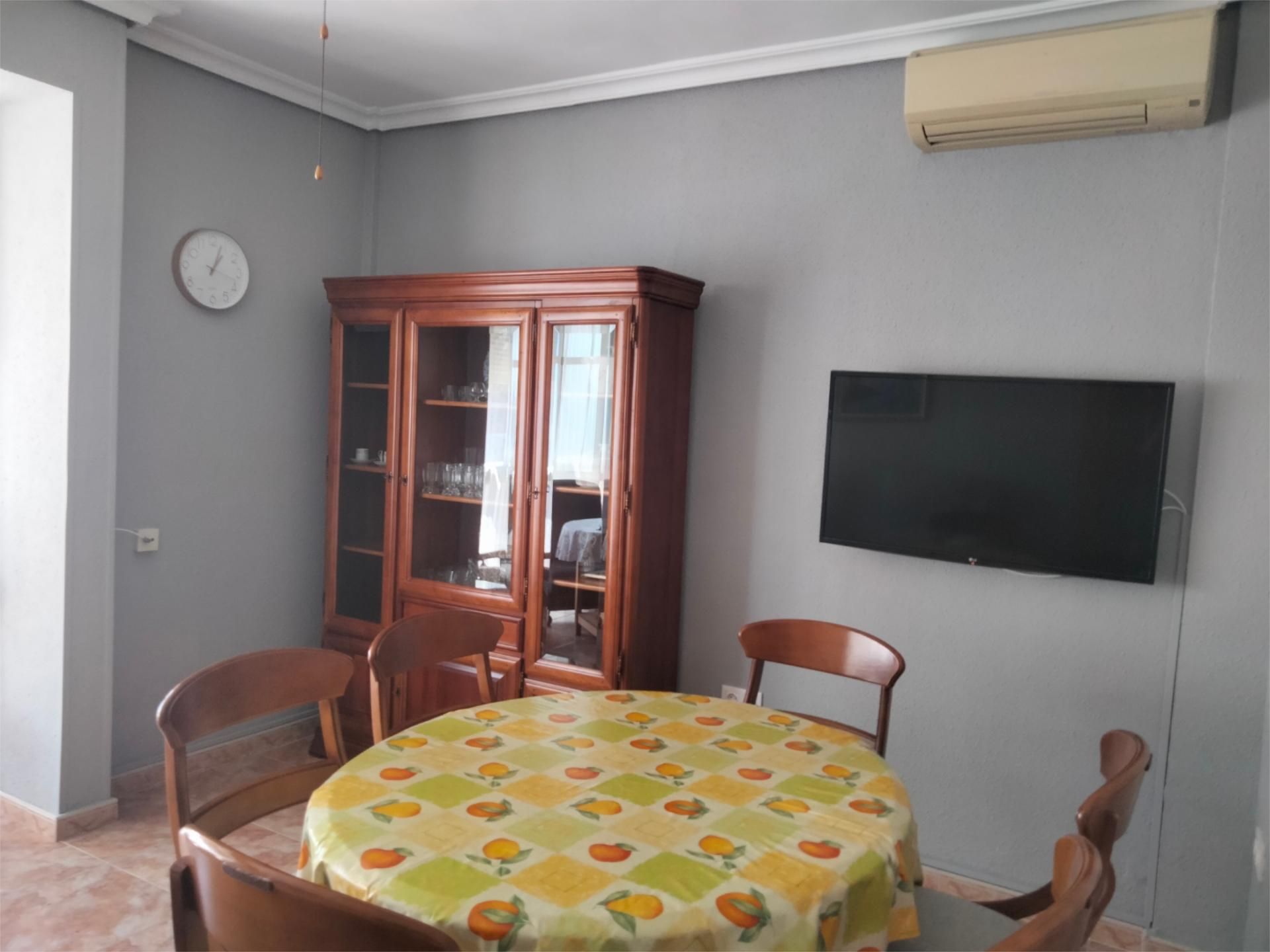 Dining room of Apartment to rent in Cullera  with Air Conditioner and Balcony