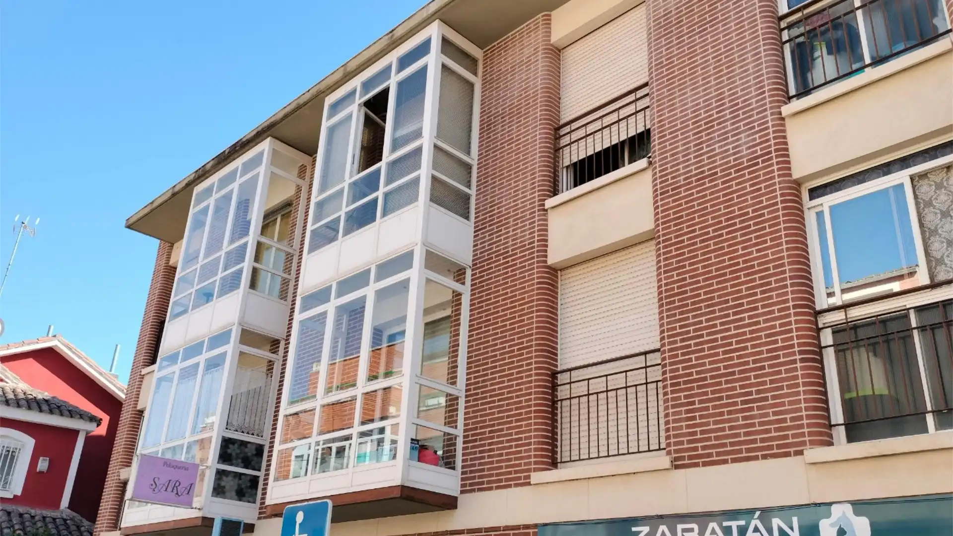 Vista exterior de Piso en venta en Zaratán con Calefacción, Trastero y Amueblado