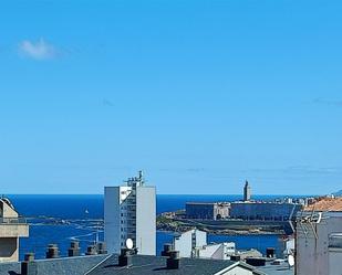 Exterior view of Flat for sale in A Coruña Capital 