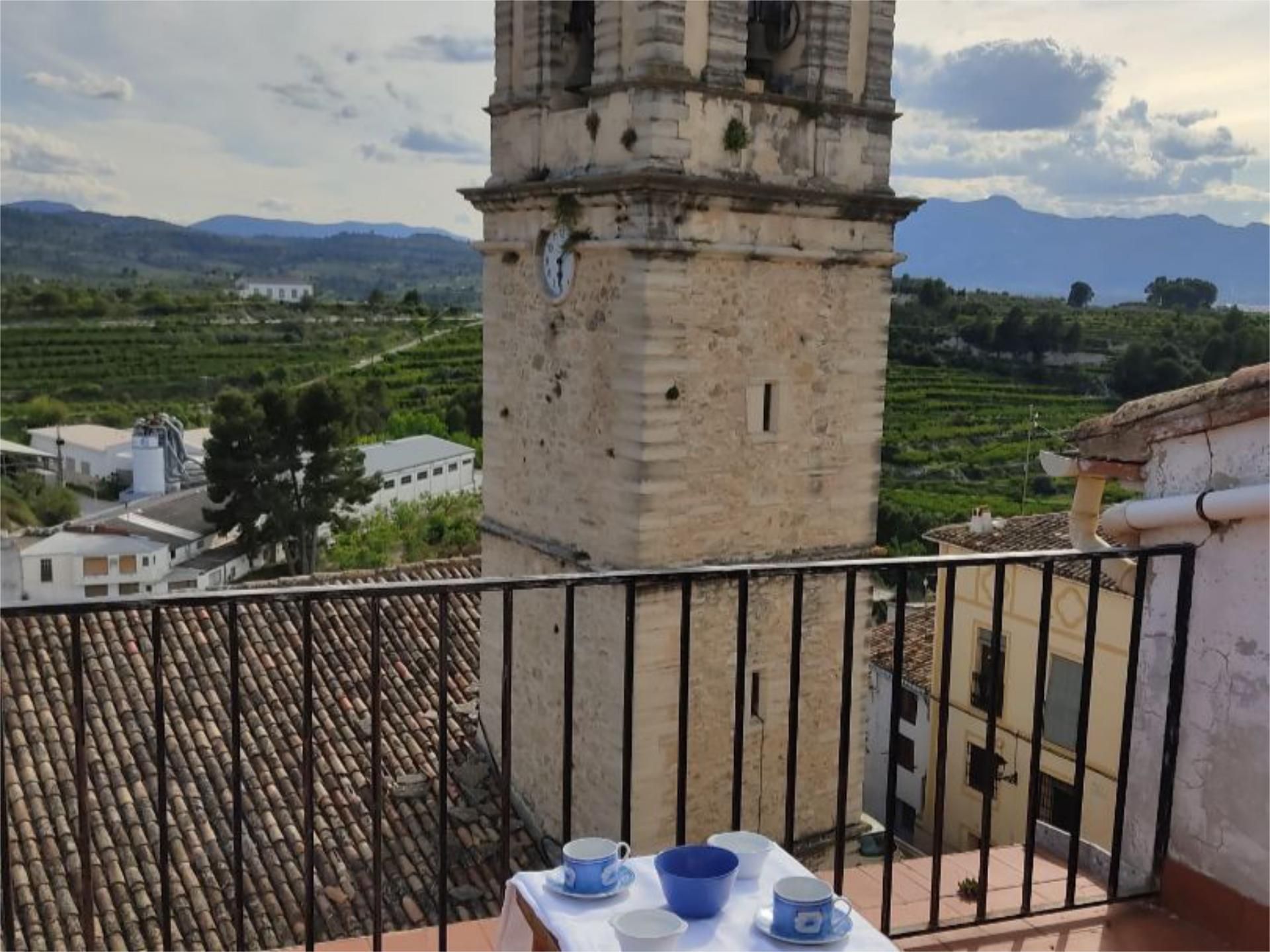 Balcony of Single-family semi-detached for sale in Planes  with Heating, Terrace and Storage room