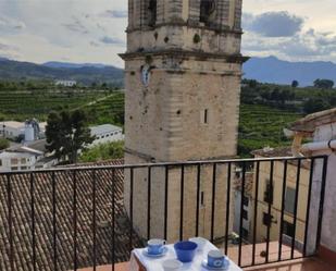 Balcony of Single-family semi-detached for sale in Planes  with Heating, Terrace and Storage room