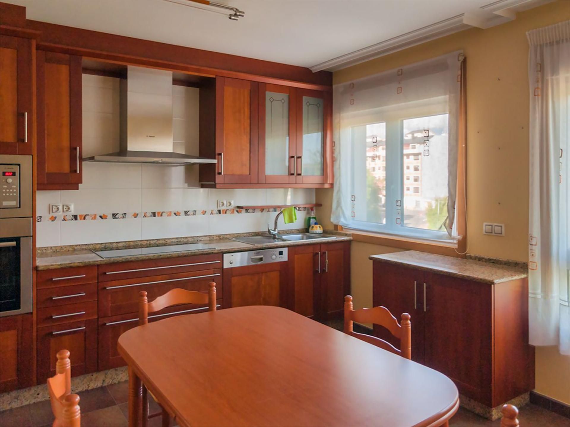 Kitchen of Flat for sale in As Pontes de García Rodríguez   with Heating, Parquet flooring and Storage room