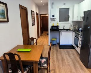 Kitchen of Flat to share in  Barcelona Capital  with Heating, Parquet flooring and Furnished