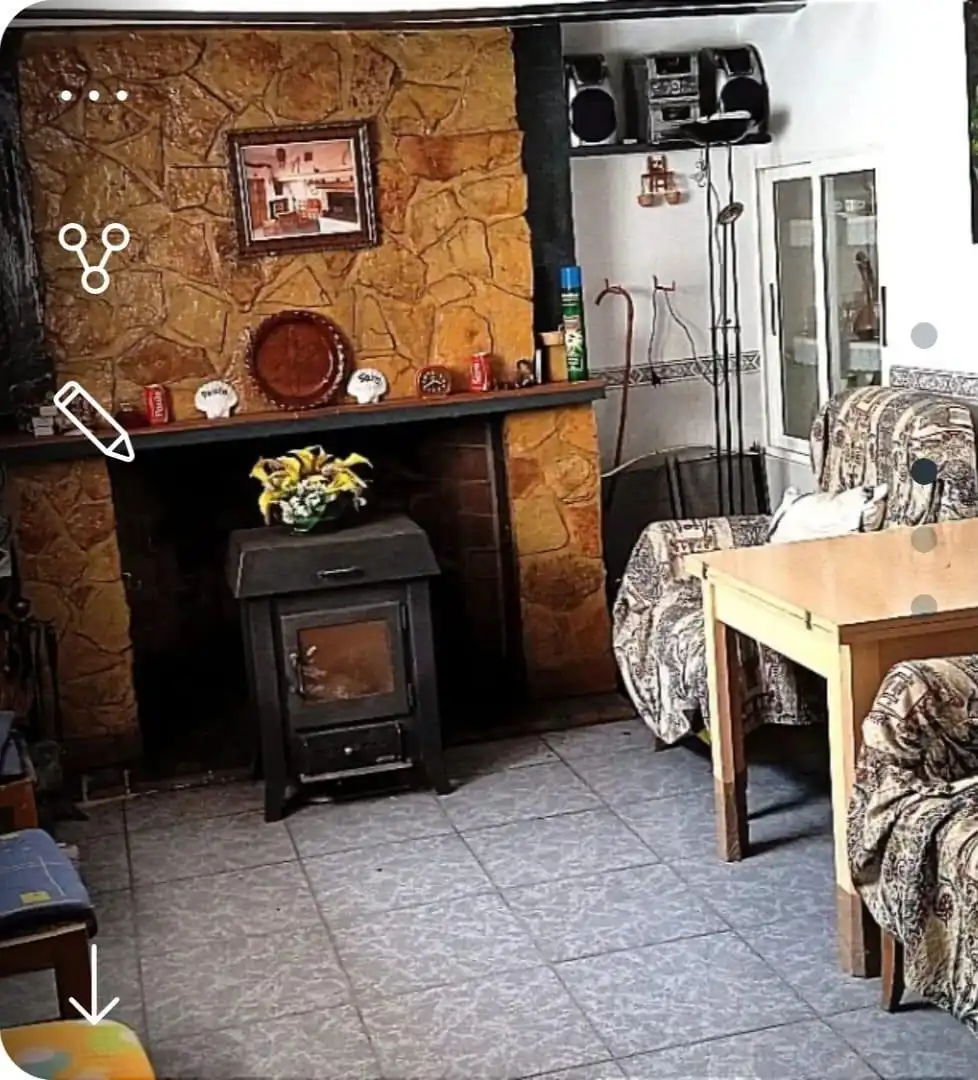 Menjador de Casa adosada en venda en Alcadozo amb Traster, Moblat i Forn