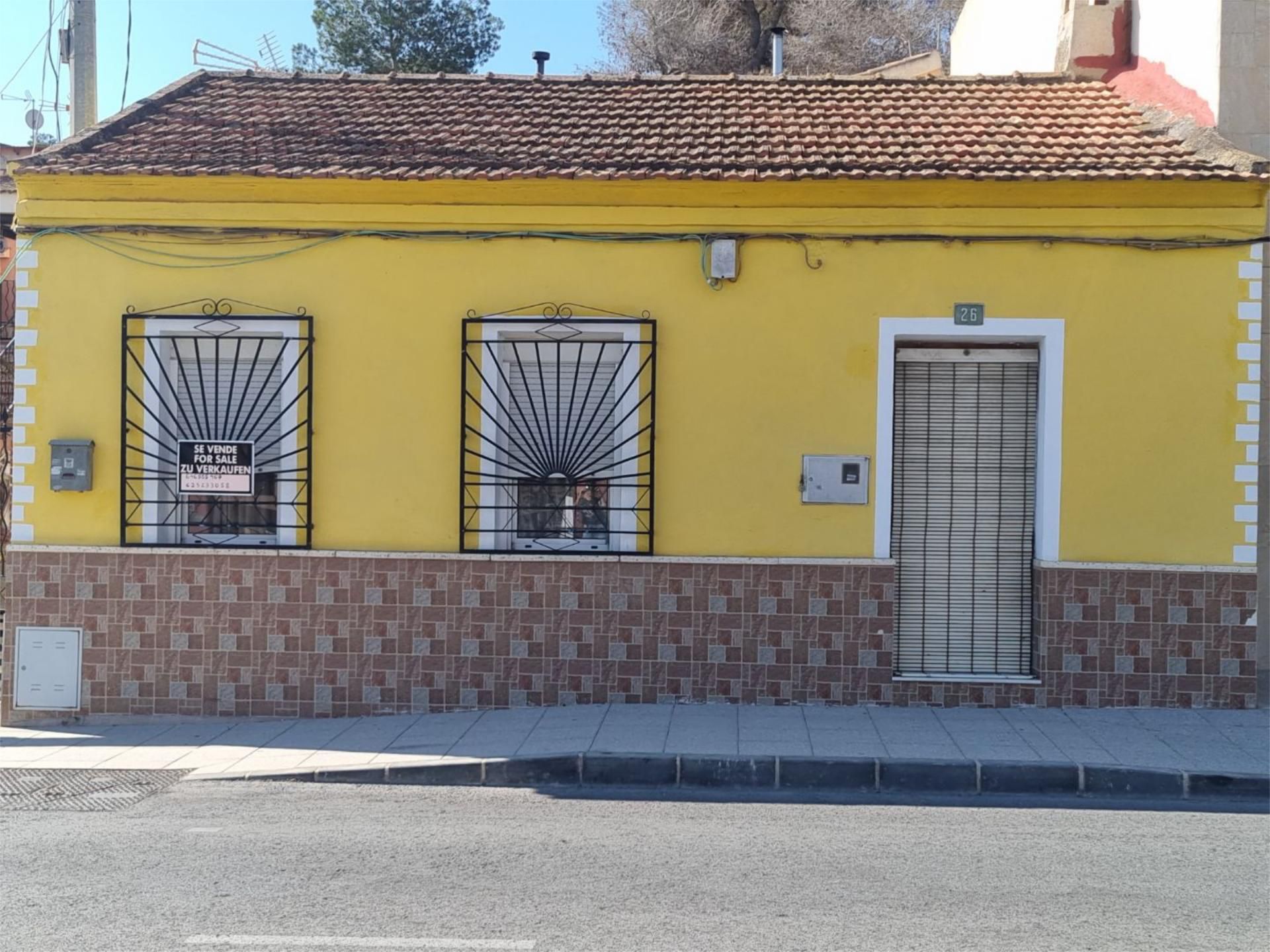 Vista exterior de Planta baixa en venda en Rojales