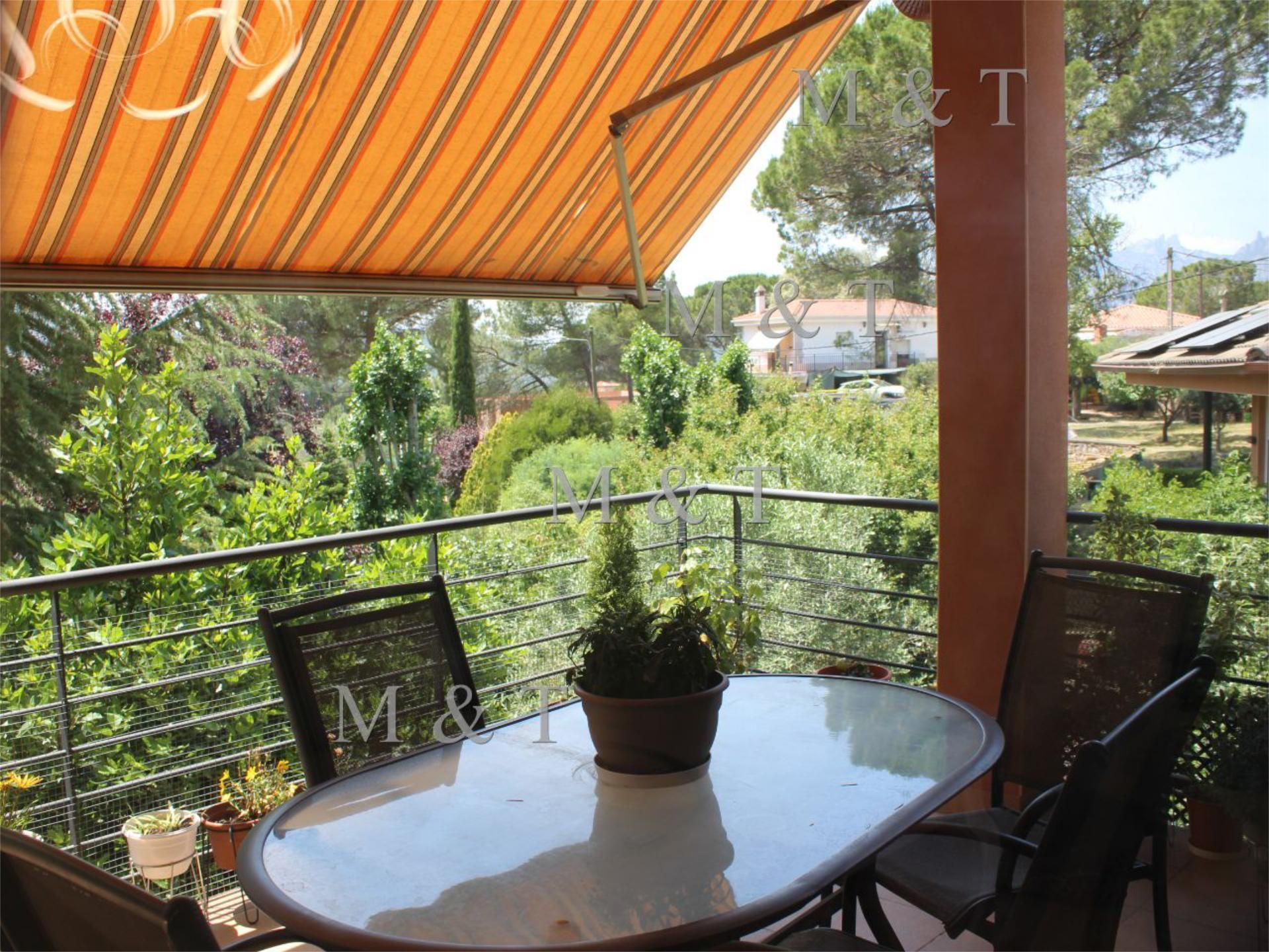 Terrassa de Casa o xalet en venda en Vacarisses amb Aire condicionat, Calefacció i Jardí privat