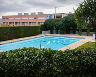 Swimming pool of Flat for sale in Valladolid Capital  with Heating, Private garden and Parquet flooring