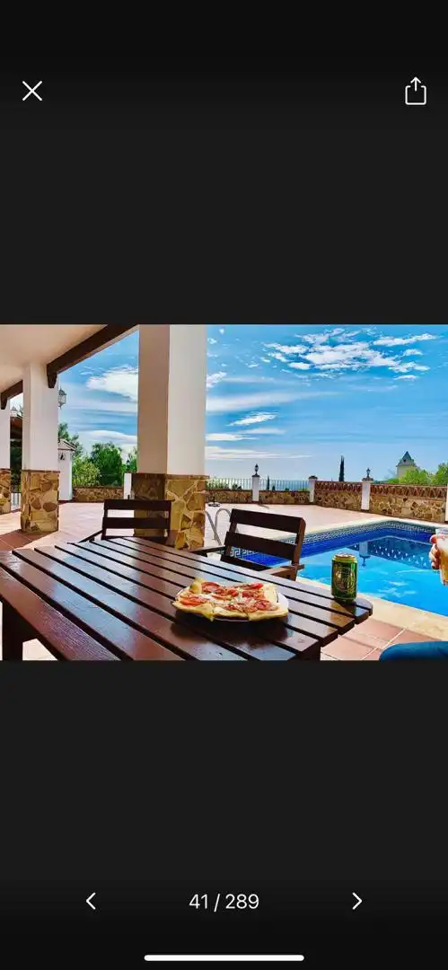 Terraza de Piso de alquiler en Frigiliana