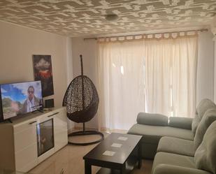 Living room of Flat for sale in Roquetas de Mar  with Air Conditioner, Heating and Furnished