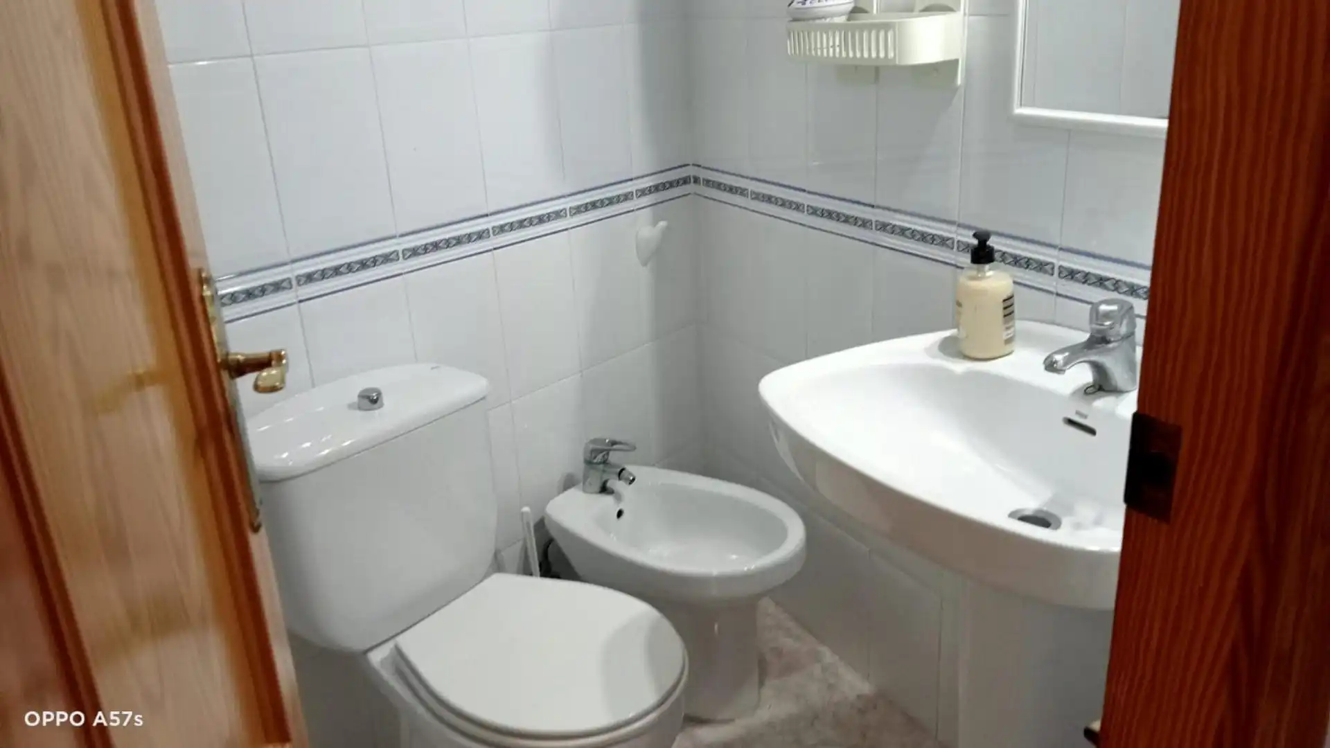 Flat for rent in Calle del Pilar, 14, Centro Bathroom of Flat for rent in Los Alcázares with Air Conditioner, Terrace and Furnished