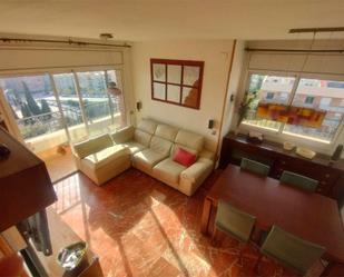 Living room of Attic for sale in Sant Feliu de Llobregat  with Air Conditioner, Heating and Terrace
