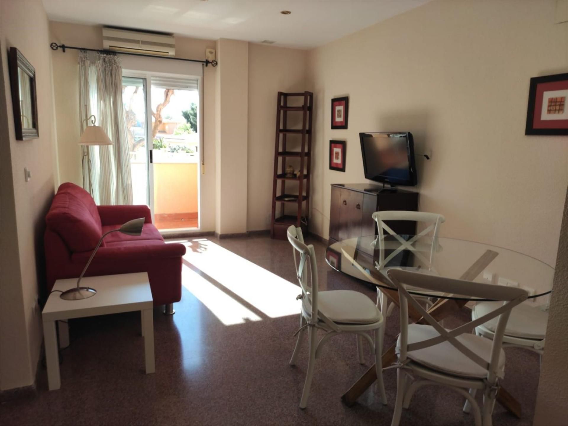 Living room of Flat for sale in Mutxamel  with Air Conditioner, Swimming Pool and Balcony