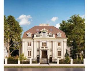 Vista exterior de Casa o xalet en venda en  Barcelona Capital amb Calefacció, Jardí privat i Terrassa