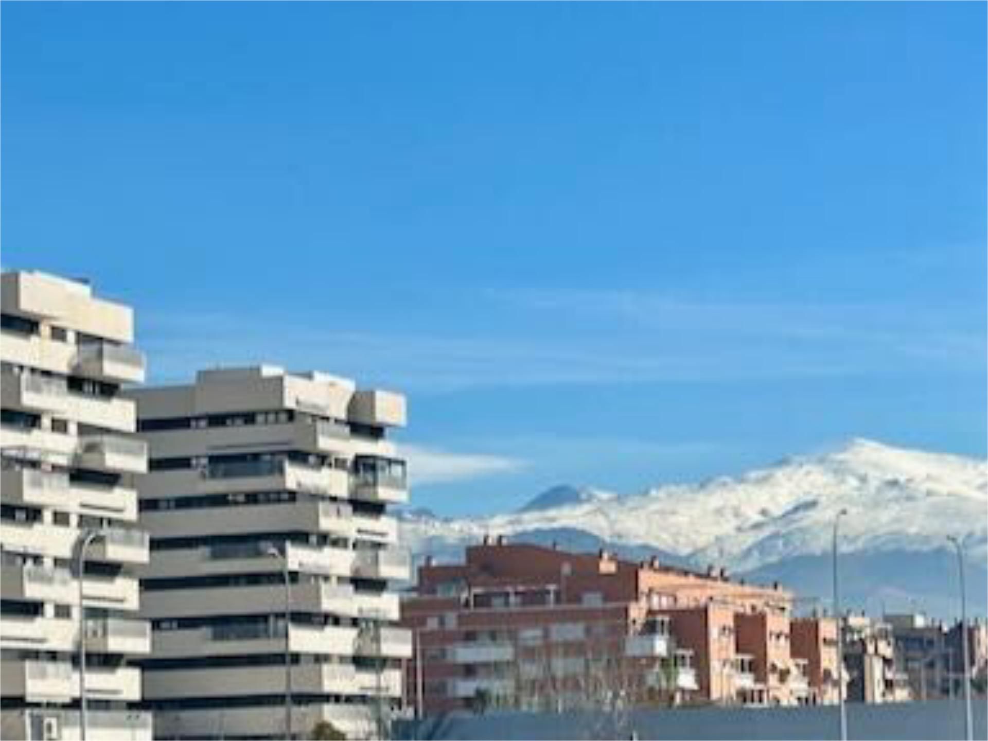 Exterior view of Flat for sale in  Granada Capital  with Air Conditioner, Terrace and Swimming Pool