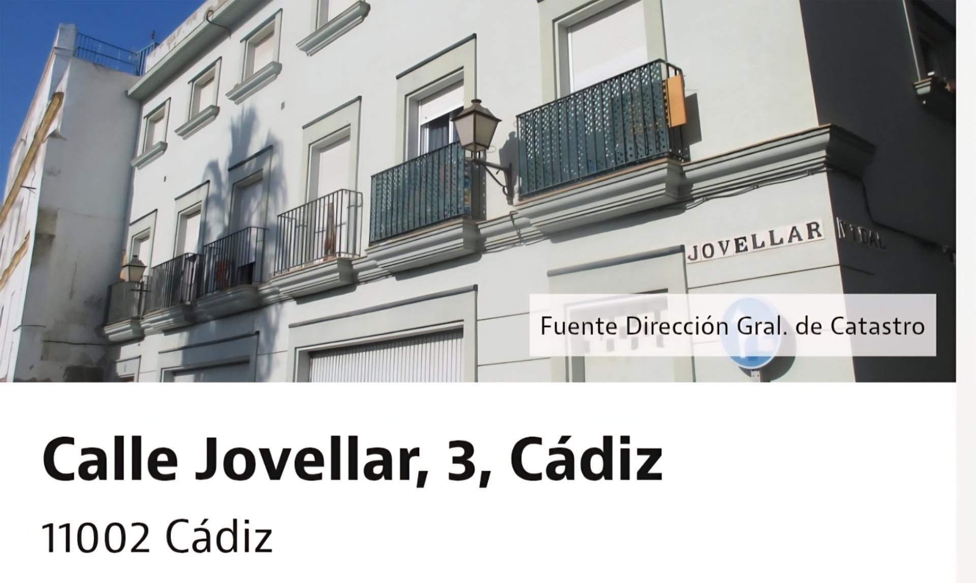 Exterior view of Planta baja for sale in  Cádiz Capital