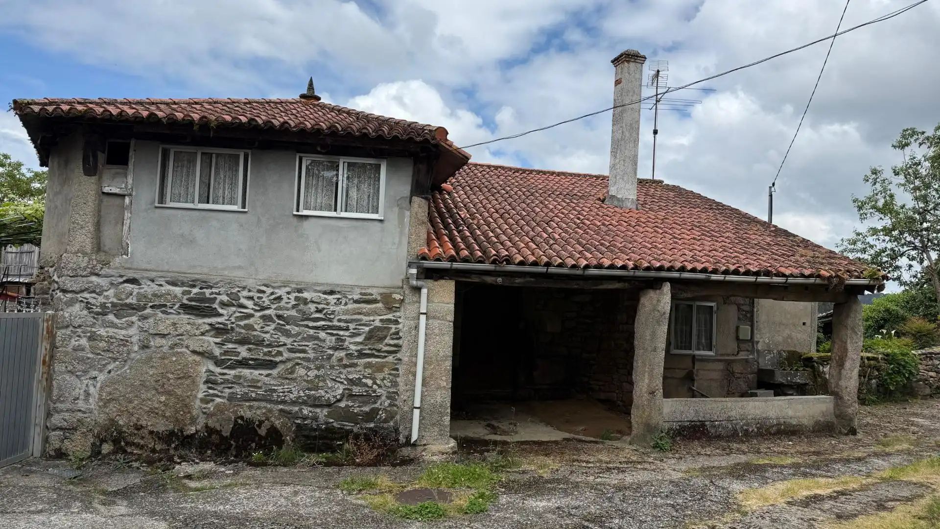 Vista exterior de Piso en venta en Agolada