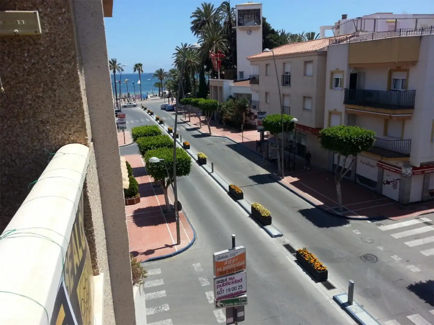 Außenansicht von Wohnung zur Miete in San Javier mit Klimaanlage, Heizung und Terrasse