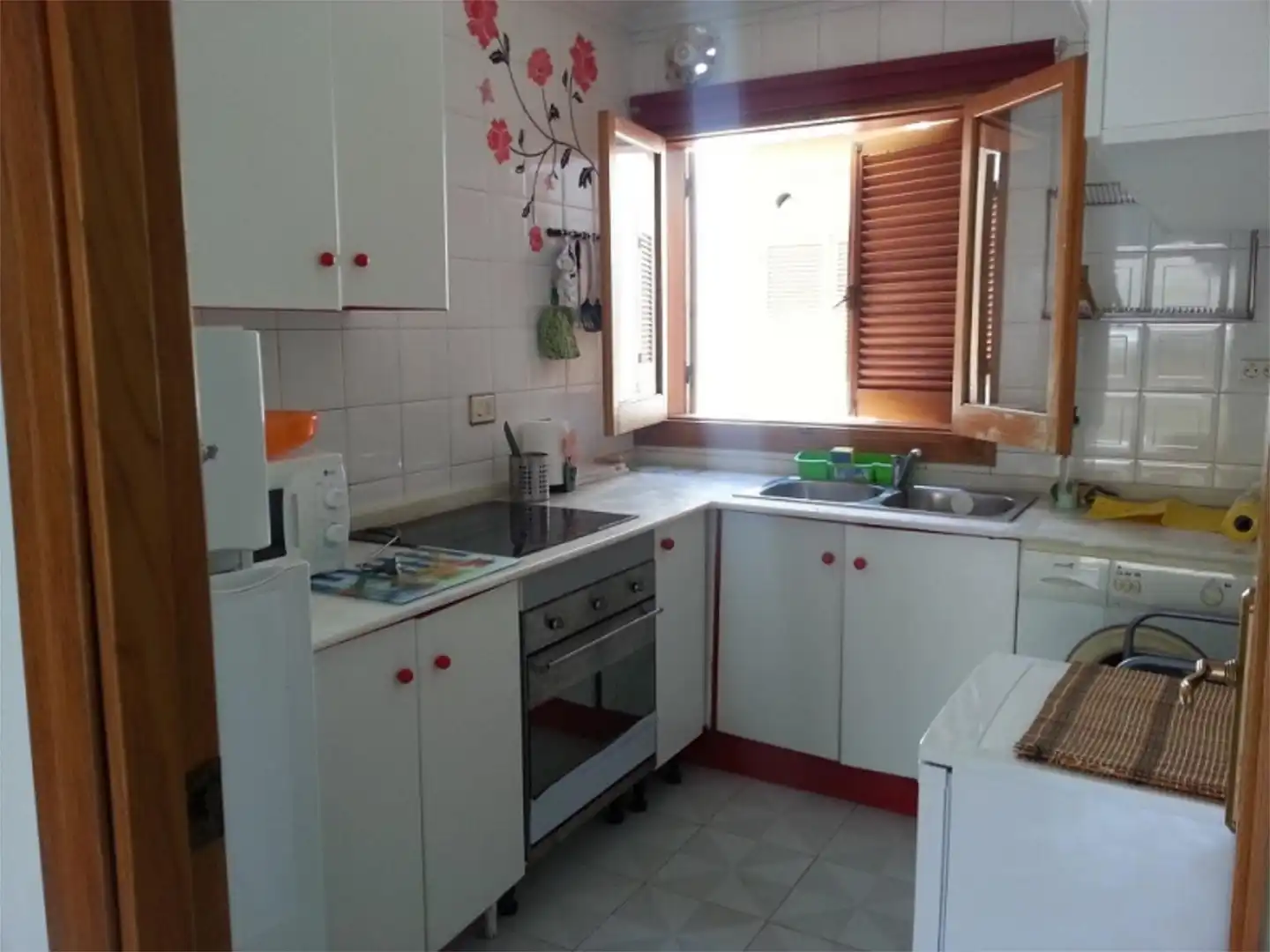 Küche von Wohnung zur Miete in San Javier mit Klimaanlage, Heizung und Terrasse