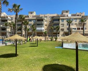 Exterior view of Flat for sale in  Almería Capital  with Air Conditioner, Heating and Private garden