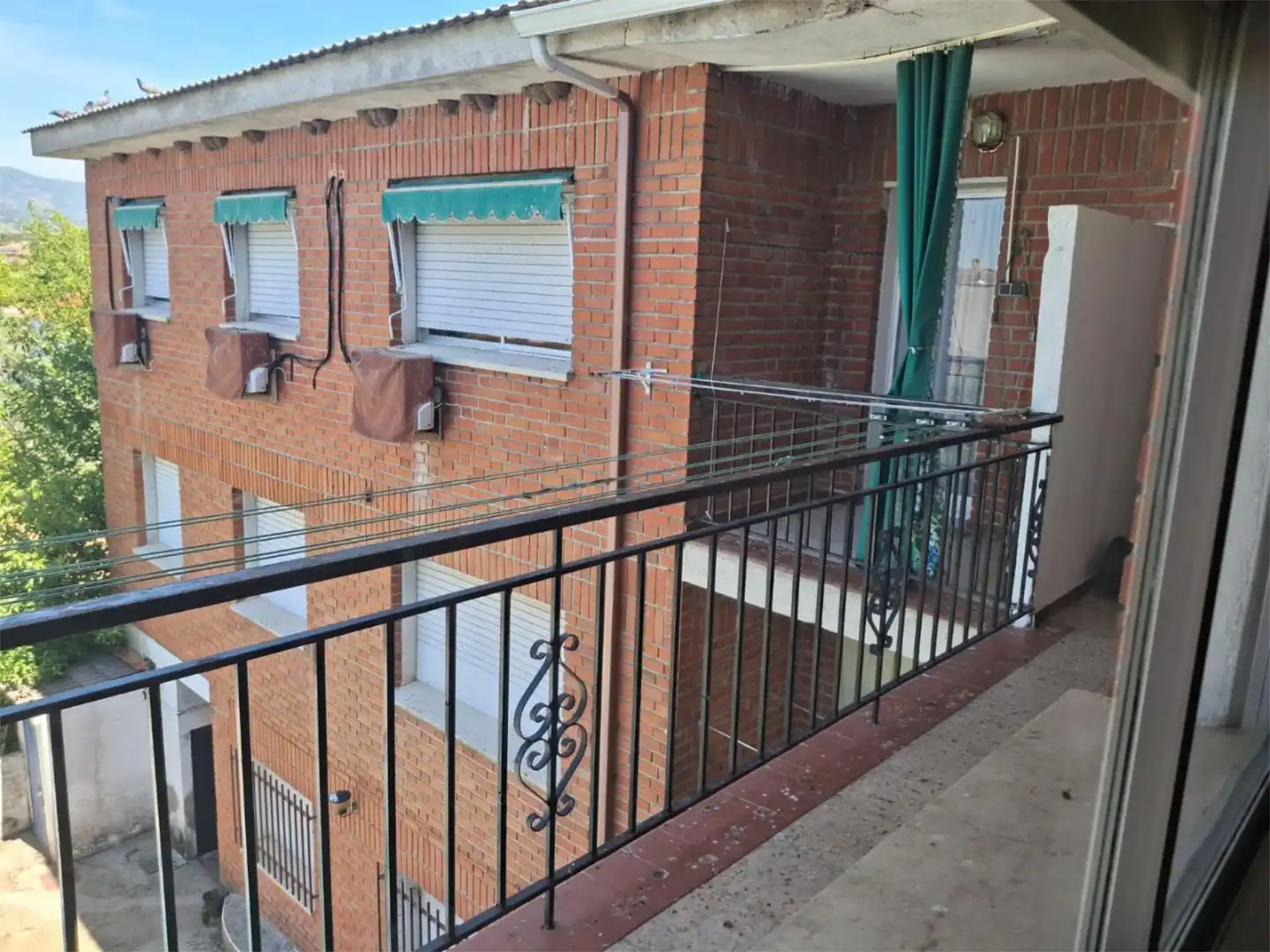 Balcony of Flat for sale in Cardiel de los Montes  with Terrace, Swimming Pool and Furnished