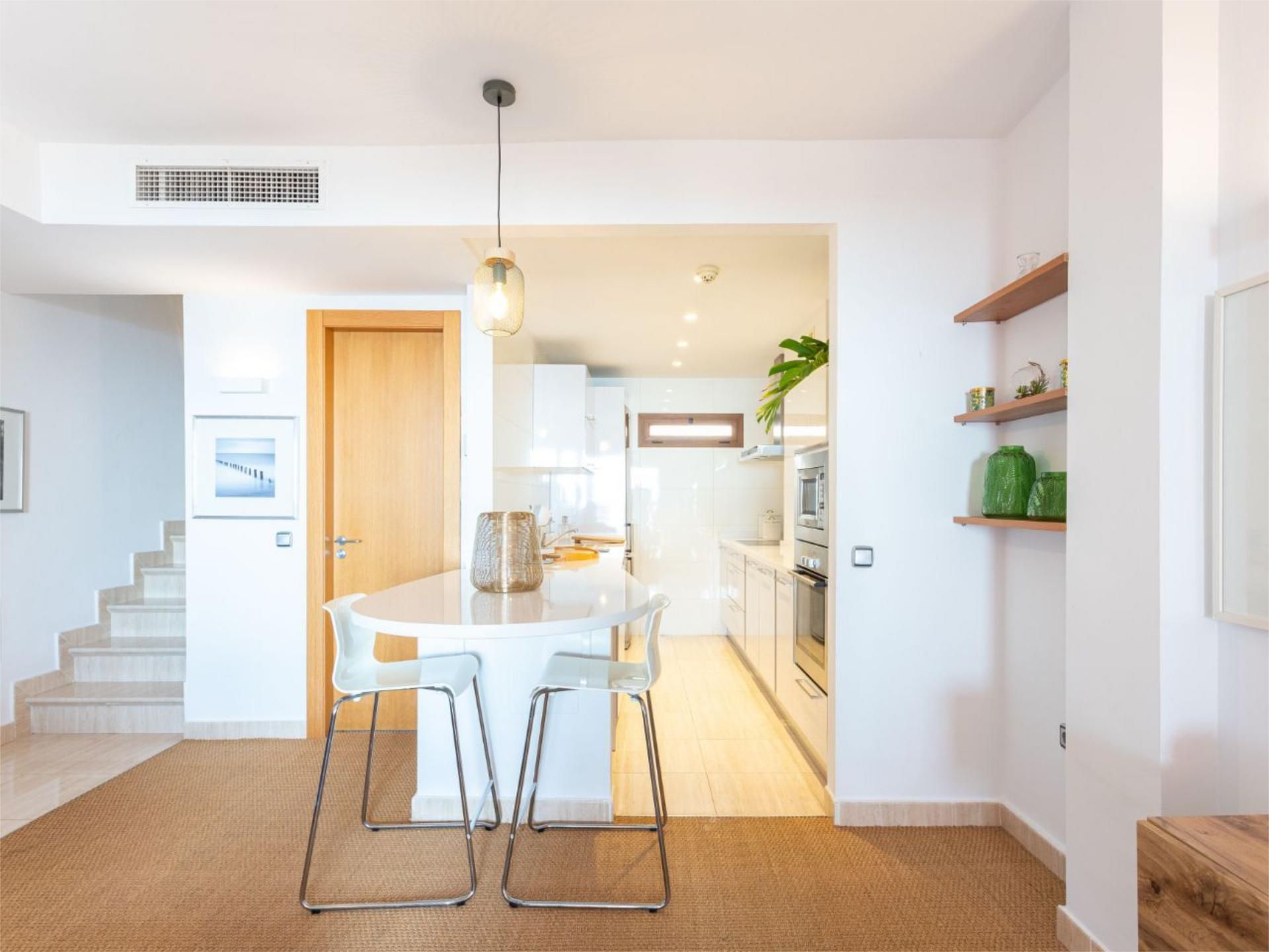 Kitchen of Flat for sale in Benalmádena  with Air Conditioner, Heating and Private garden