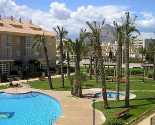 Exterior view of Flat for sale in Jávea / Xàbia  with Air Conditioner, Terrace and Swimming Pool