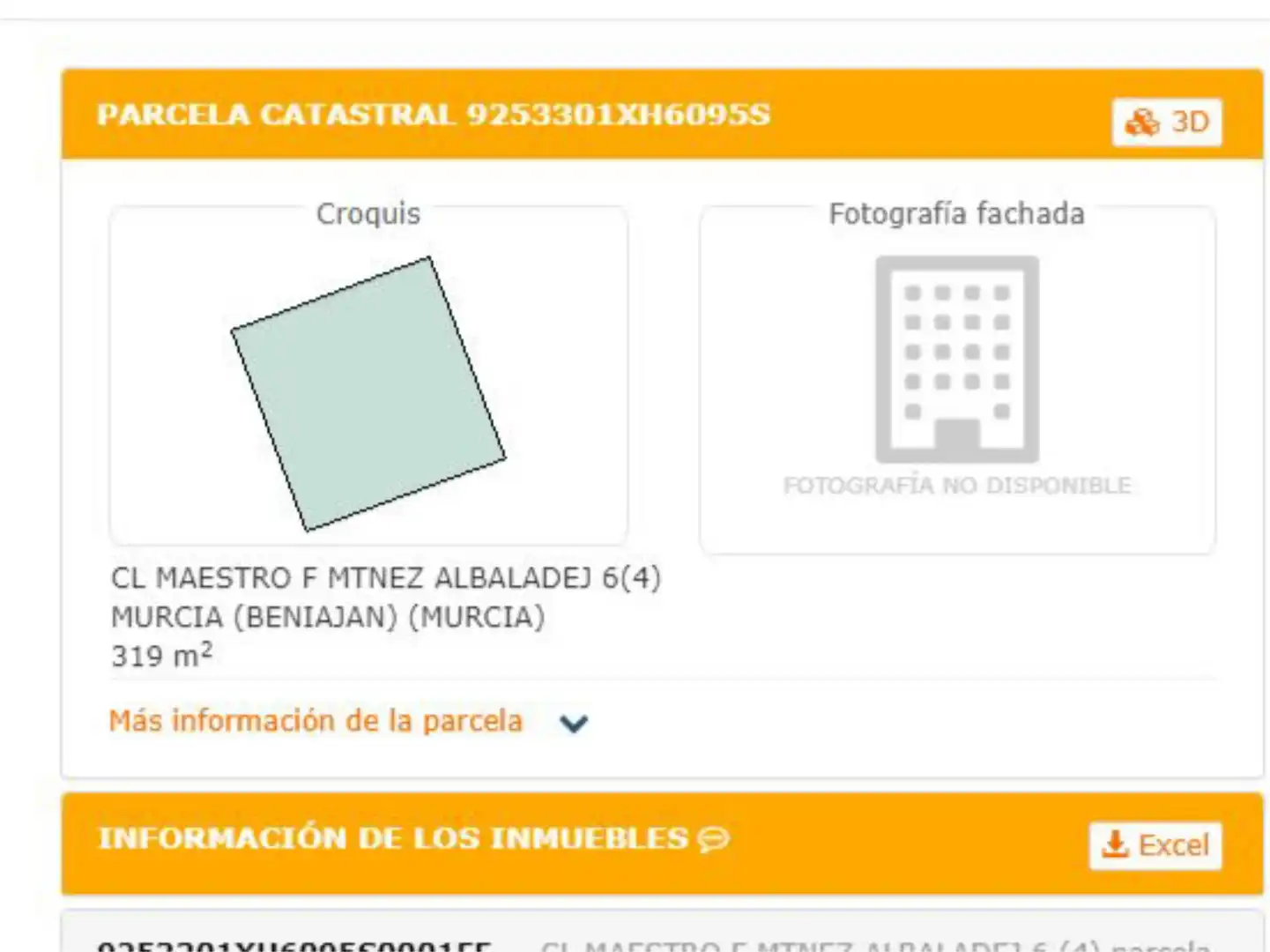 Außenansicht von Bebaubares Gelände zum Verkauf in Murcia