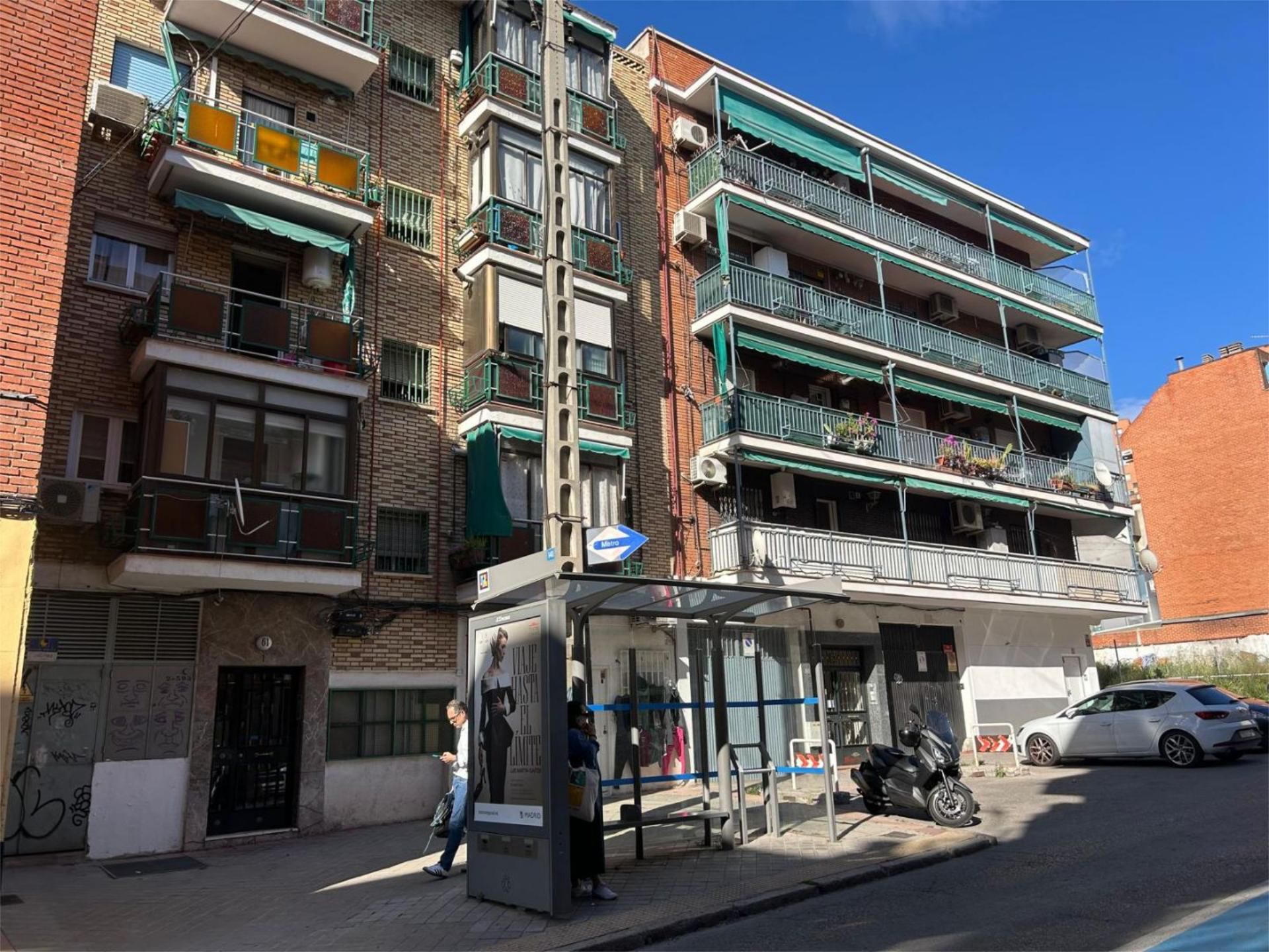 Vista exterior de Pis en venda en  Madrid Capital amb Aire condicionat, Calefacció i Parquet