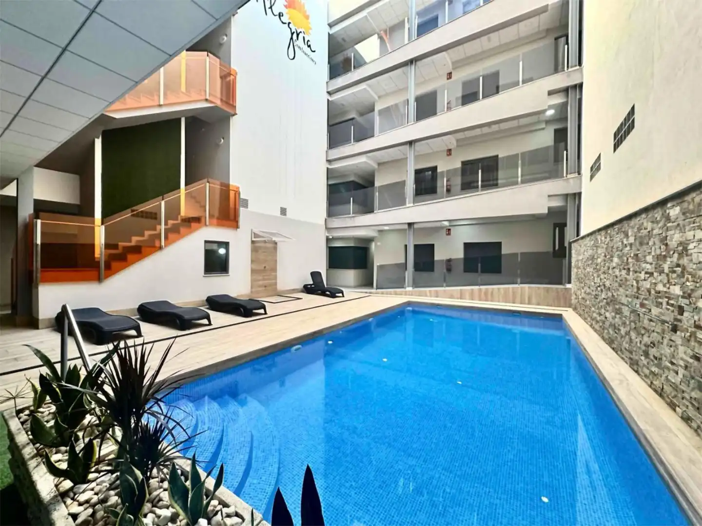 Piscina de Ático en venta en Torrevieja