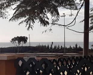 Exterior view of Single-family semi-detached for sale in San Bartolomé de Tirajana  with Heating, Private garden and Terrace