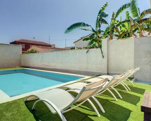 Swimming pool of House or chalet to rent in Cartagena  with Air Conditioner, Heating and Private garden