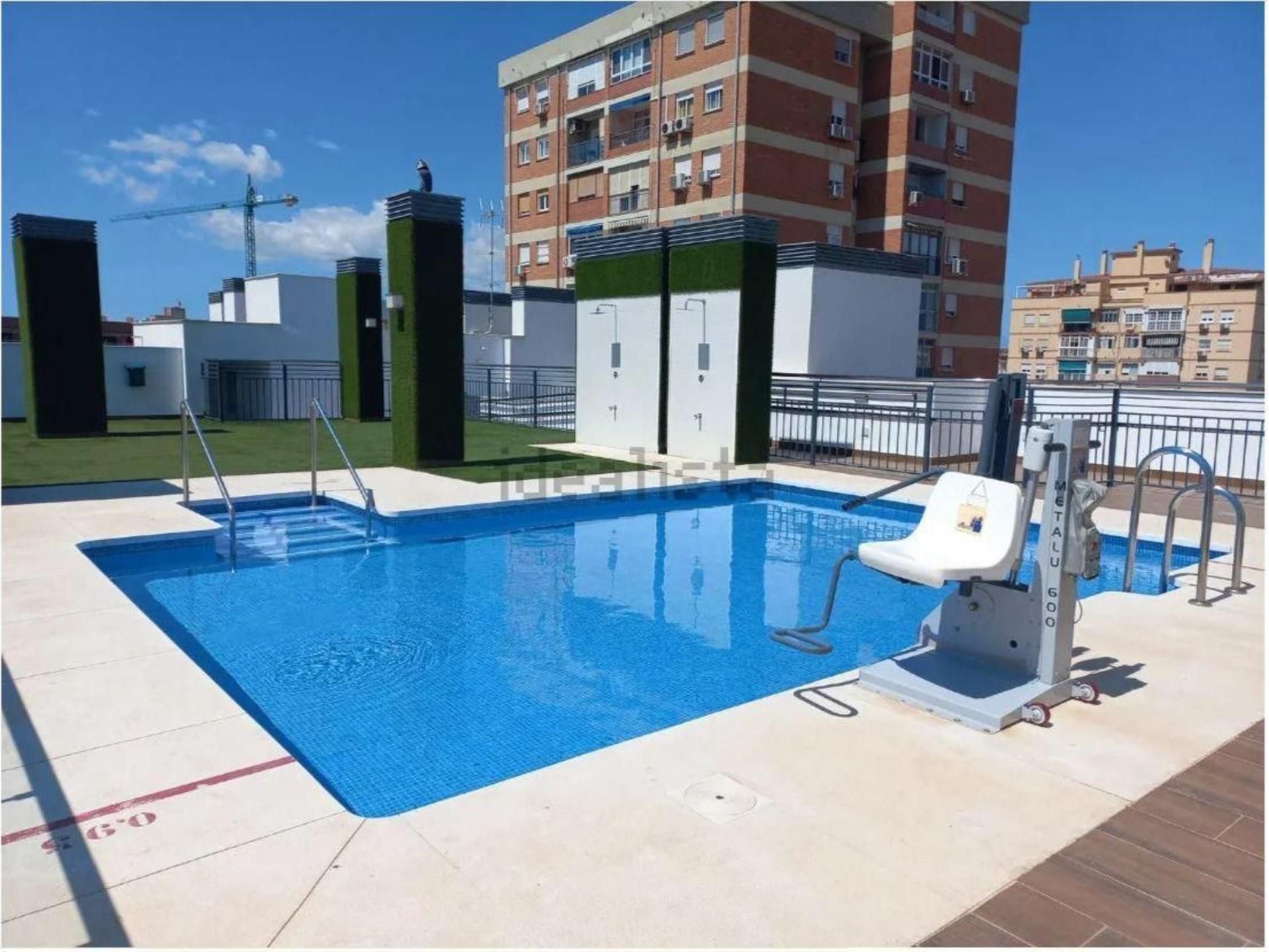 Piscina de Pis en venda en Málaga Capital amb Aire condicionat, Calefacció i Terrassa