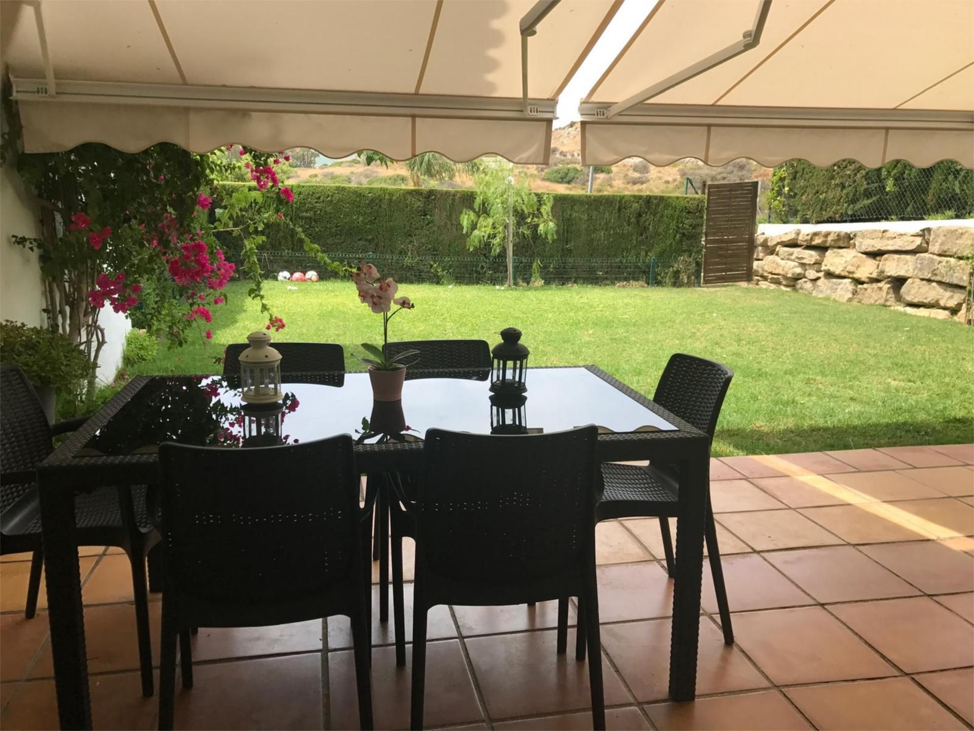 Terrace of Planta baja to rent in Casares  with Air Conditioner, Heating and Private garden