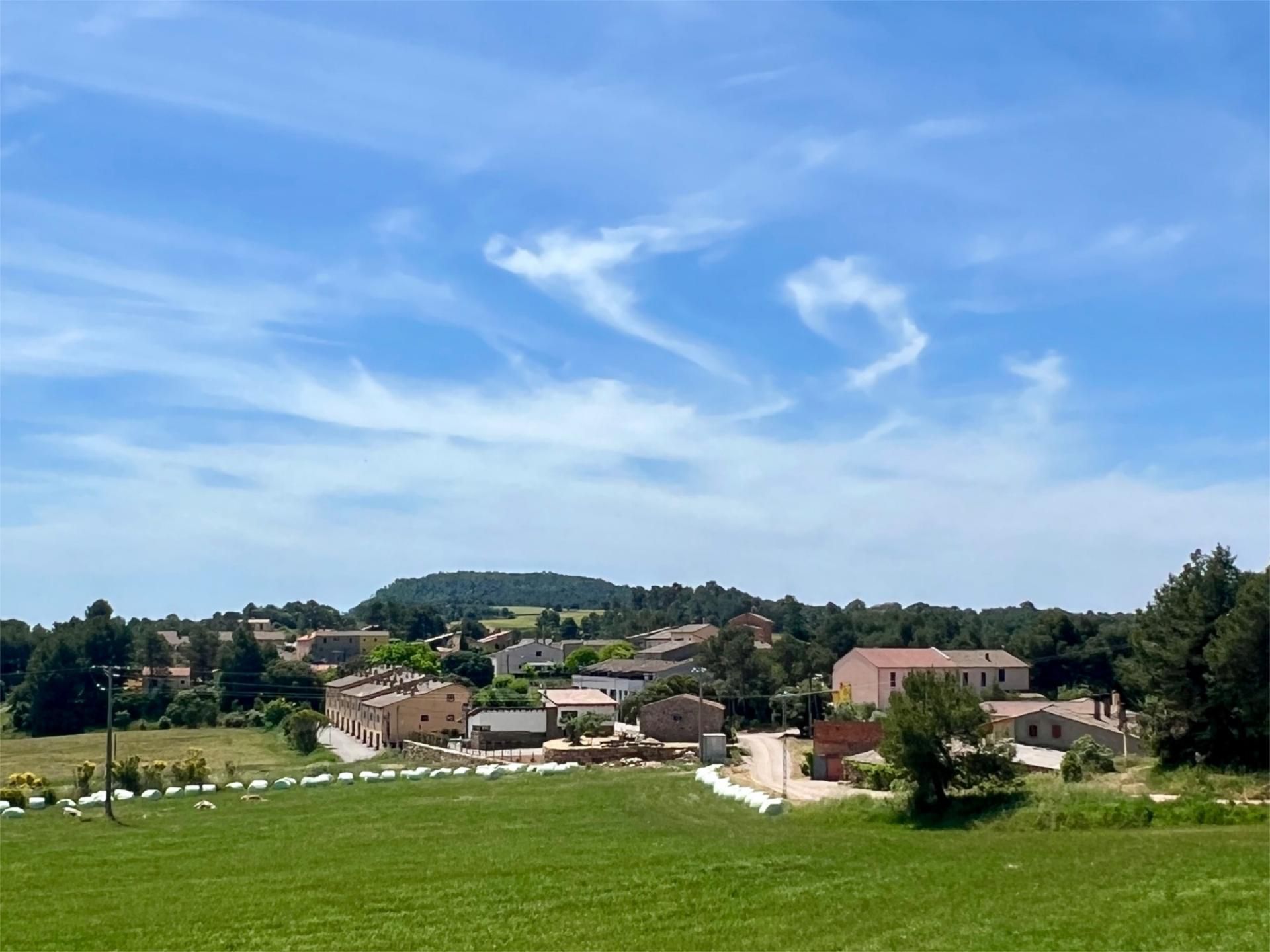 Vista exterior de Pis en venda en Castellfollit del Boix amb Calefacció, Jardí privat i Terrassa