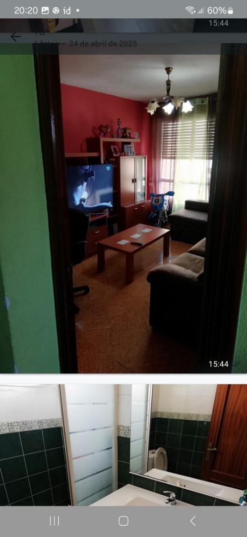 Sala d'estar de Pis en venda en Gijón  amb Moblat, Rentadora i Microones
