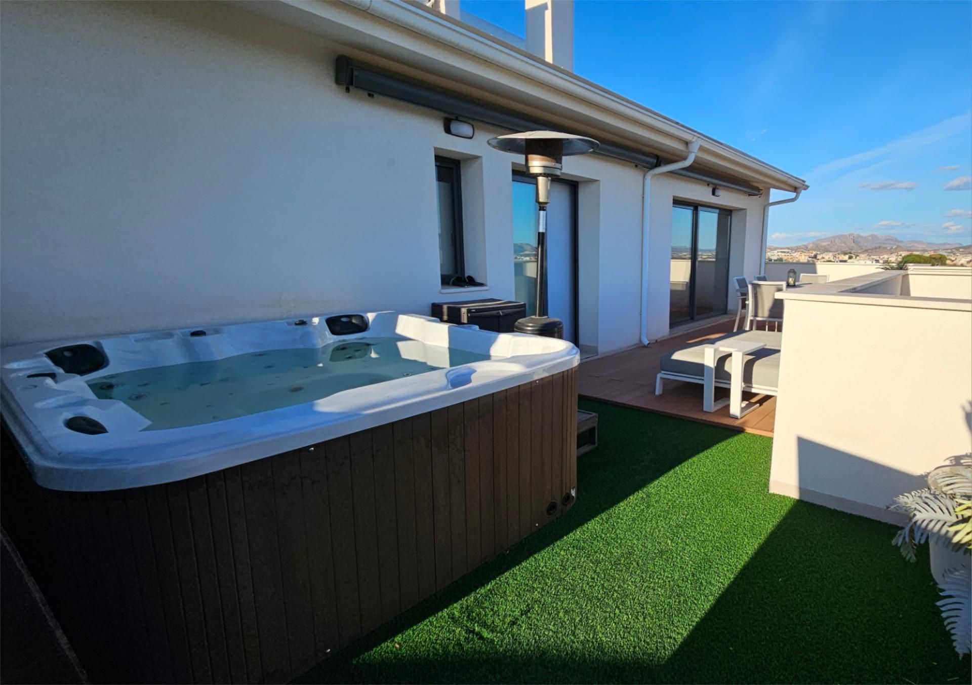 Terrace of Attic for sale in  Murcia Capital  with Air Conditioner, Terrace and Swimming Pool