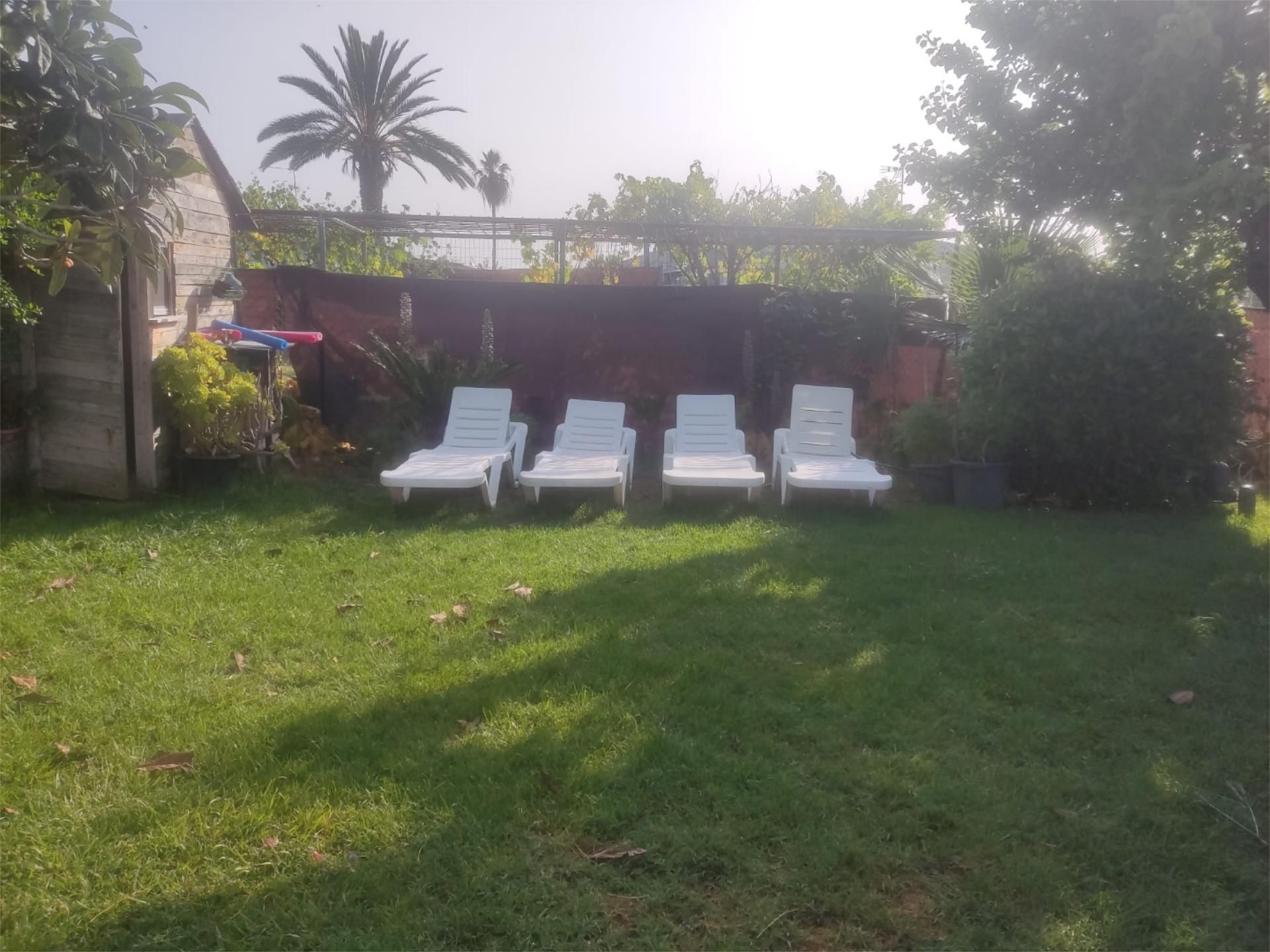 Garden of House or chalet for sale in Badajoz Capital  with Air Conditioner