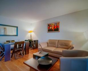 Living room of Flat for sale in  Madrid Capital  with Parquet flooring and Furnished