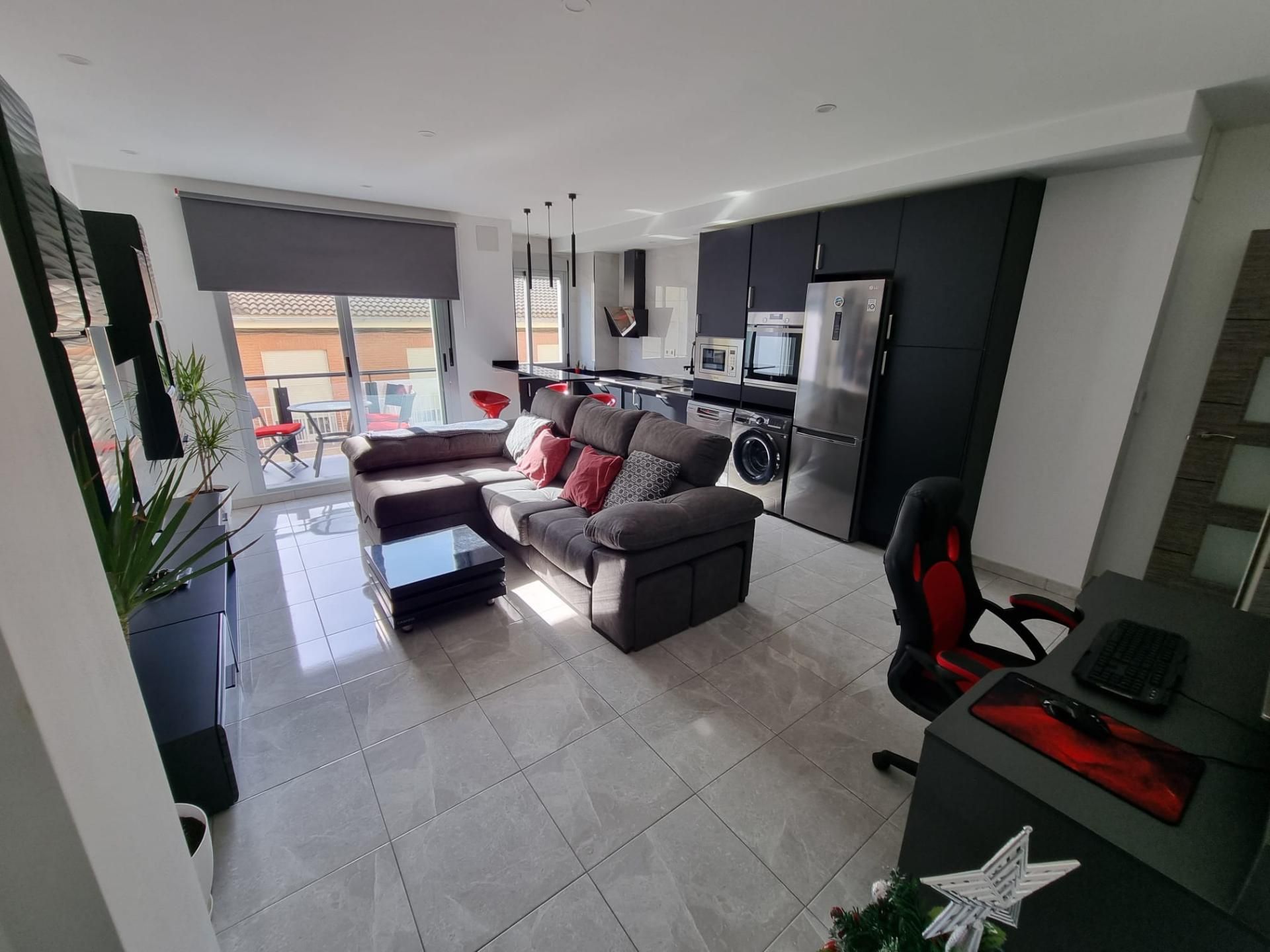 Living room of Flat for sale in Atarfe  with Air Conditioner, Heating and Terrace