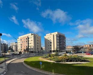 Exterior view of Flat for sale in Valladolid Capital  with Heating, Private garden and Terrace