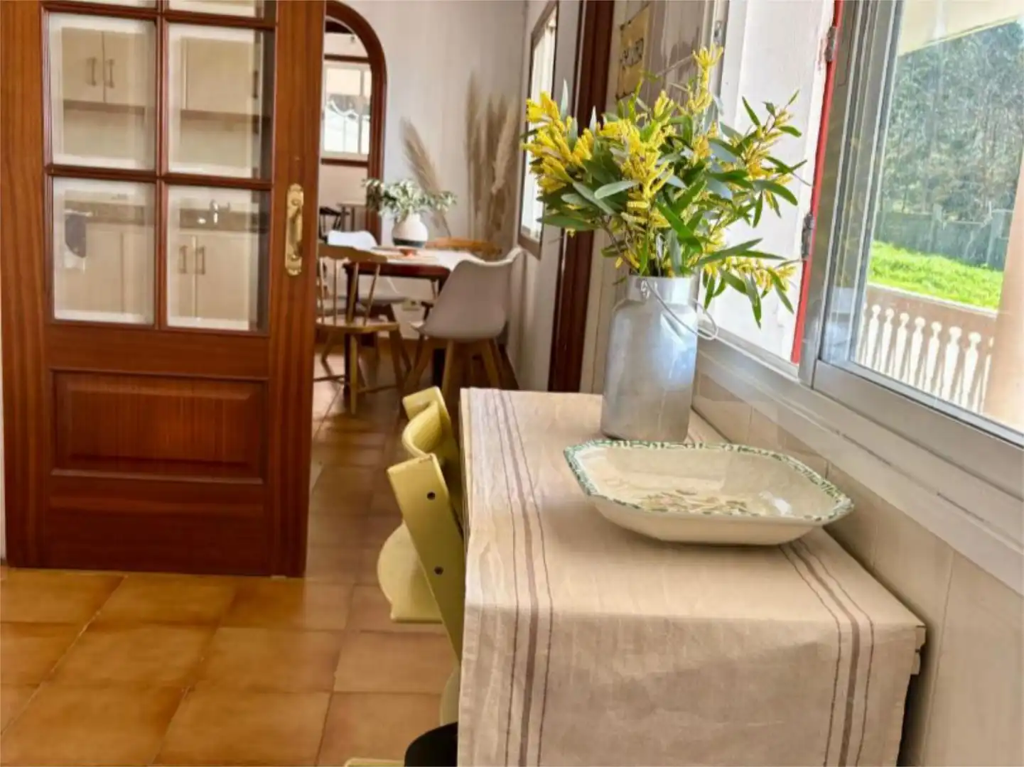Pis de lloguer a Rúa Cabreira, 559, Maianca Menjador de Pis de lloguer en Oleiros amb Calefacció, Jardí privat i Terrassa