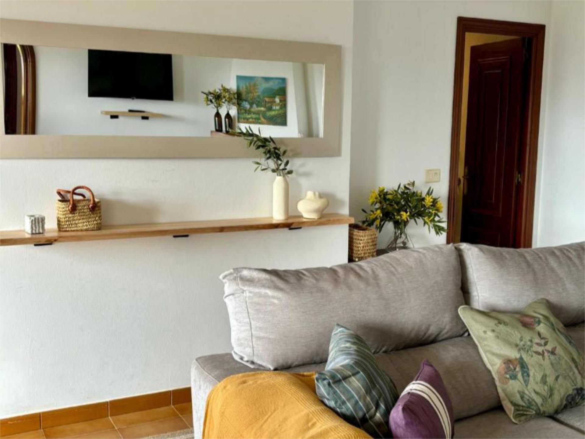 Living room of Flat for rent in Oleiros  with Heating, Private garden and Terrace