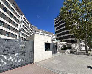Exterior view of Flat for sale in  Madrid Capital  with Air Conditioner, Heating and Parquet flooring