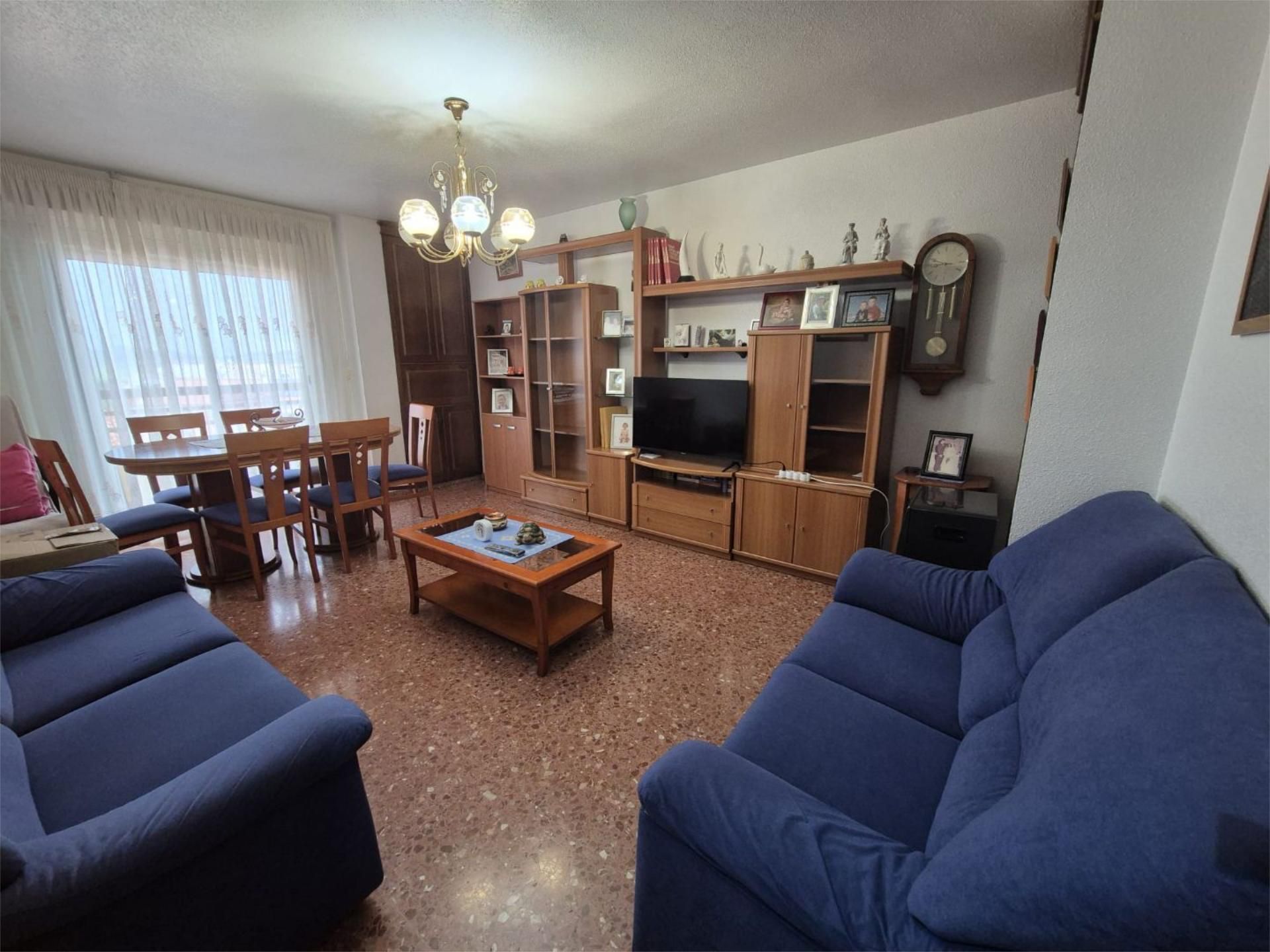 Wohnzimmer von Wohnung zum Verkauf in Villalonga mit Möbliert und Balkon
