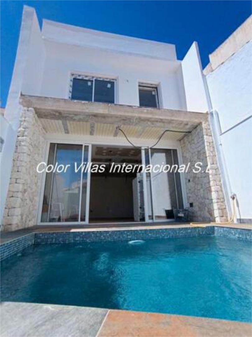 Vista exterior de Casa o xalet en venda en Benitachell / El Poble Nou de Benitatxell amb Terrassa i Piscina