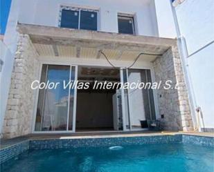 Exterior view of House or chalet for sale in Benitachell / El Poble Nou de Benitatxell  with Terrace and Swimming Pool