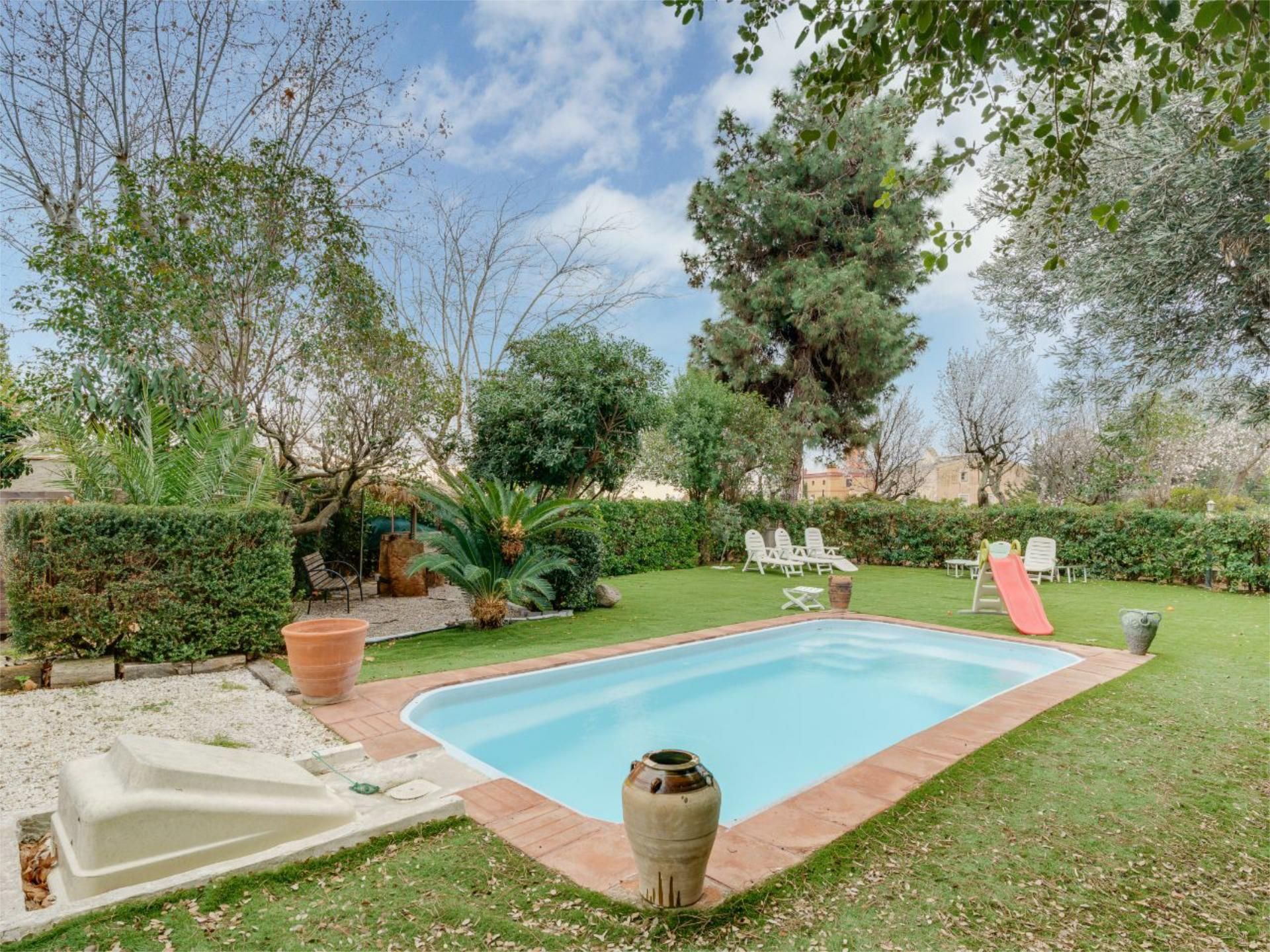 Swimming pool of Single-family semi-detached for sale in Sant Andreu de Llavaneres  with Swimming Pool