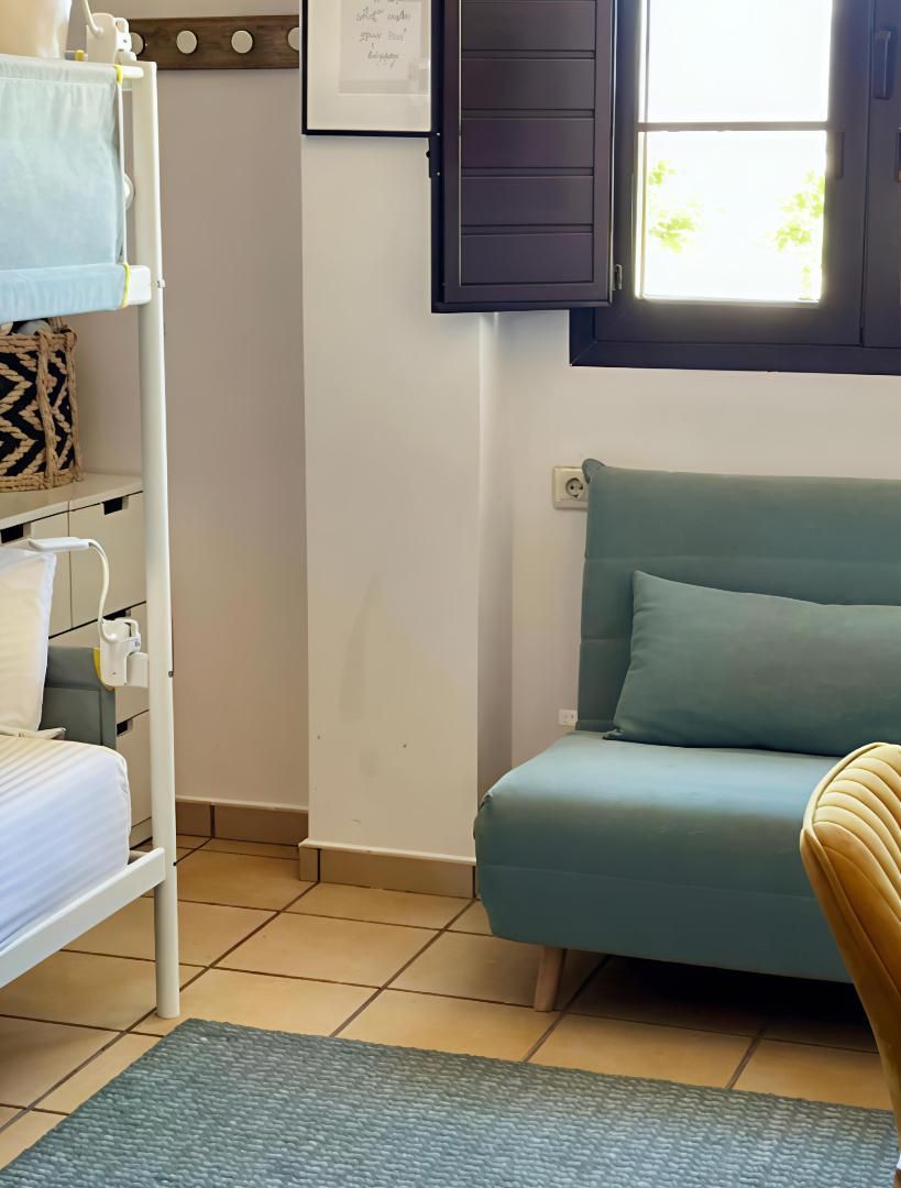 Bedroom of Single-family semi-detached for sale in Fuente Álamo de Murcia  with Air Conditioner, Heating and Private garden